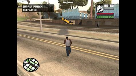 GTA San Andreas Mega Punch Mod .
